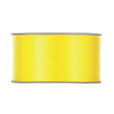 Nastro doppio raso mm.40 m.25 giallo