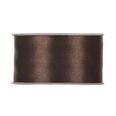 Nastro doppio raso mm.40 m.25 marrone