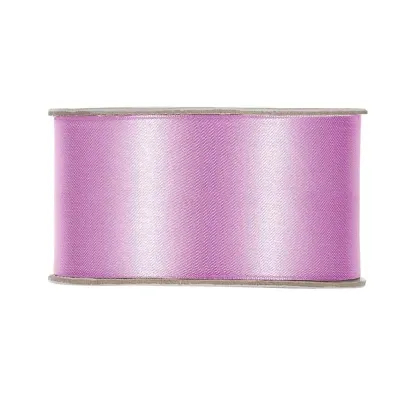 Nastro doppio raso mm.40 m.25 lilla