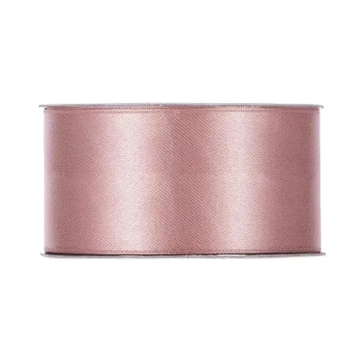 Nastro doppio raso mm.40 m.25 rosa scuro