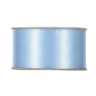 Nastro doppio raso mm.40 m.25 azzurro