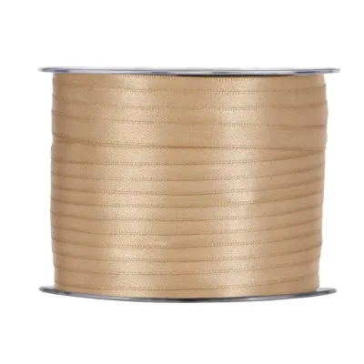 Nastro doppio raso mm.03 m.100 oro