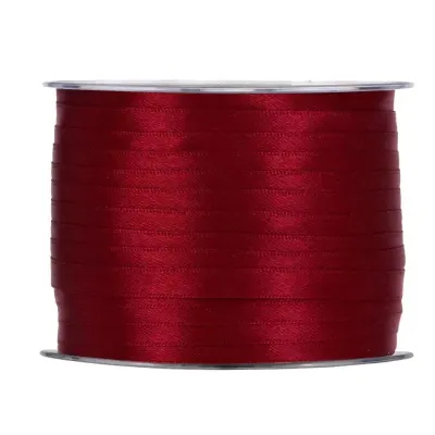 Nastro doppio raso mm.03 m.100 bordeaux