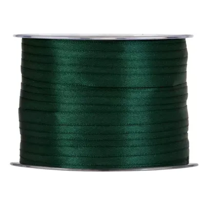 Nastro doppio raso mm.03 m.100 verde