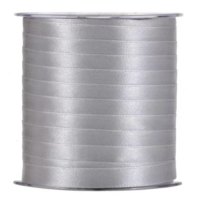 Nastro doppio raso mm.10 m.100 argento