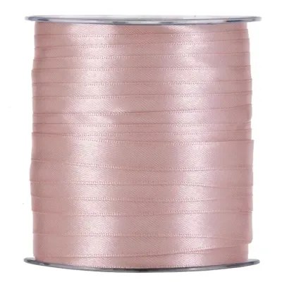 Nastro doppio raso mm.10 m.100 cipria