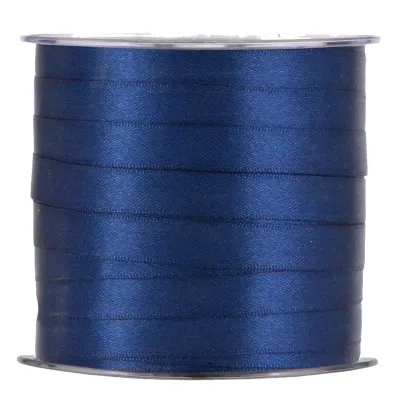 Nastro doppio raso mm.10 m.100 brillant blu