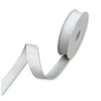 Nastro gros grain mm.25 m.50 grigio