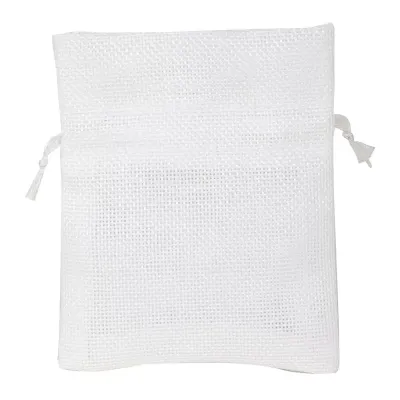 Sacchettino tela 09x12 bianco (pz.10)