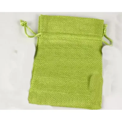 Bustina tela 09x12 verde mela (pz.10)