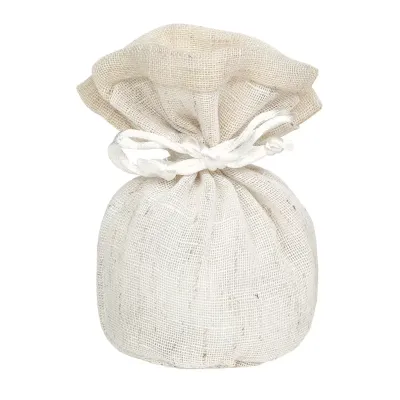 Sacchettino tessuto 06x12 crema (pz.10)