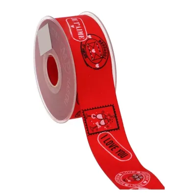 Nastro mm.40 m.15 s.valentino rosso