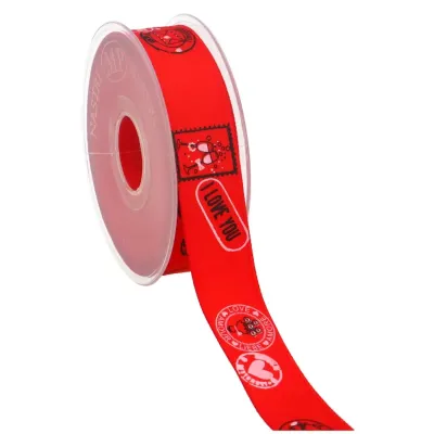 Nastro mm.25 m.15 s.valentino rosso