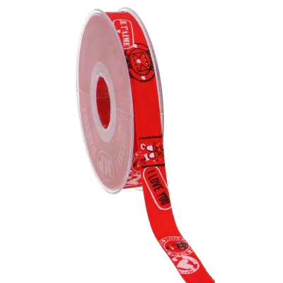 Nastro mm.15 m.15 s.valentino rosso
