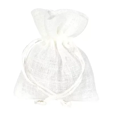 Sacchettino rete 10x14 bianco (pz.10)