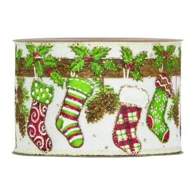Nastro mm.63 m.10 xmas stockings