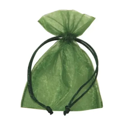Sacchettino 09x12 verde scuro (pz.10)