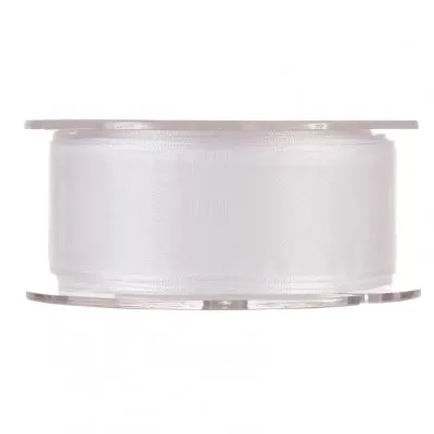 Nastro organza mm.40 m.20 bianco