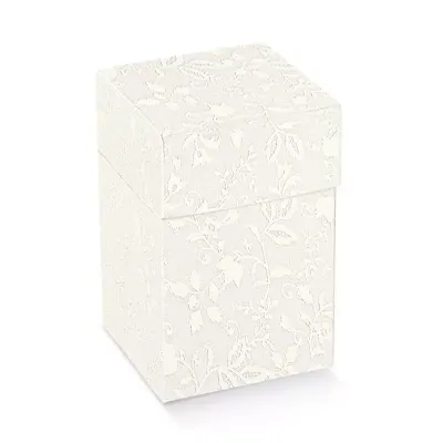 Scatola 12x12 h.24 bianco (pz.10)