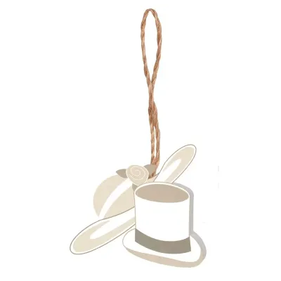 Cappelli matrionio lui&lei cm. 4