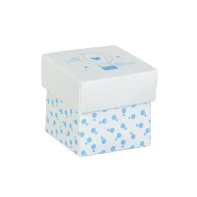 Scatola 05x05 h.05 azzurro (pz.10)