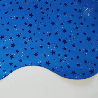 Portapanettone d.100 starry dbl blu (pz.10)
