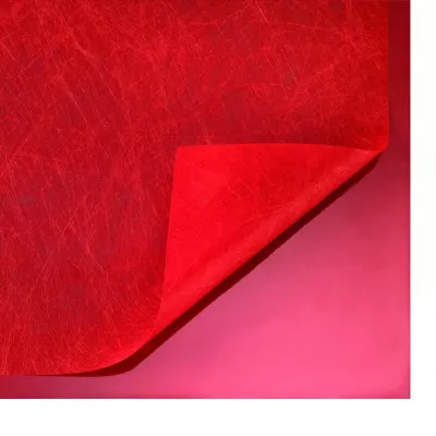 Sottov. t 70x70 square pol. rosso (pz.25+25)
