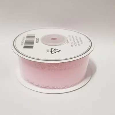 Nastro chiffon mm.30 m.25 rosa