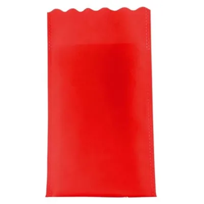 Busta t 20x35 etoffe rosso (pz.25)
