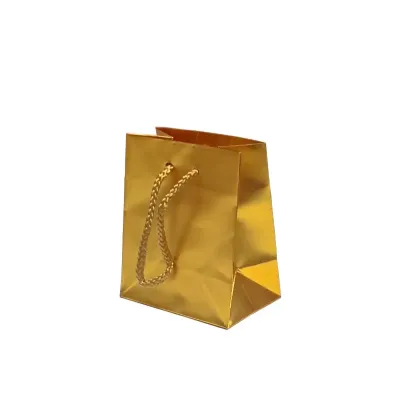 Shopper shop 10x12 oro (pz.12)