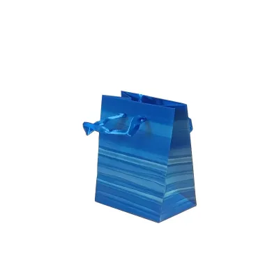 Shopper foulard 10x12 blu (pz.12)