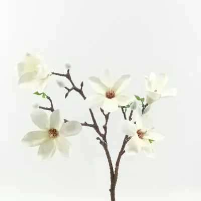 Magnolia ramo cm.83 bianco