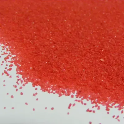 Sabbia mm.0,5 rosso amore (kg. 1)