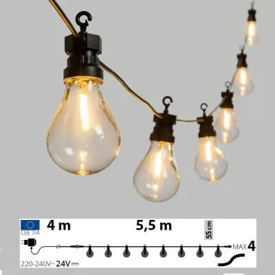 Lp-party light 10 lampade