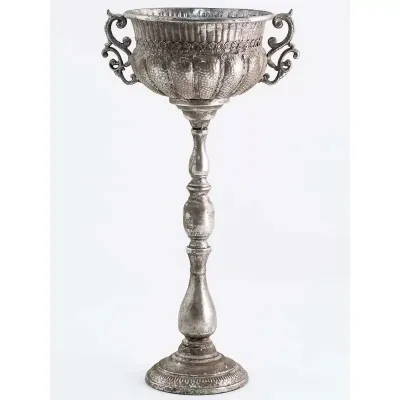 Ca-coppa metallo h.70 argento