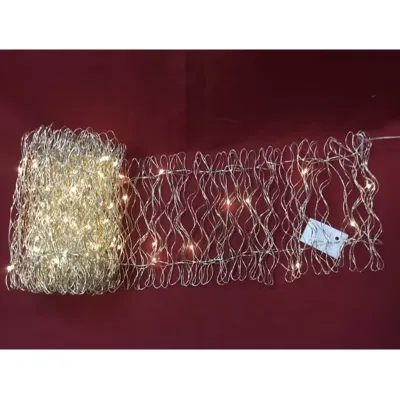 Rete led garland cm.200 oro