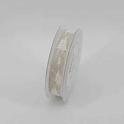 Nastro. mm.25 m.15 claire beige