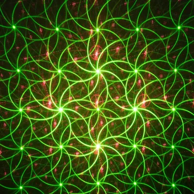Proiettore laser verde-rosso