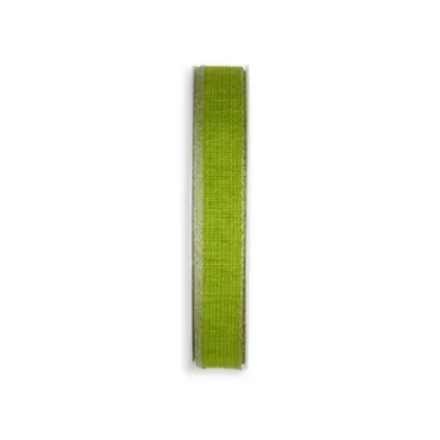 Nastro linen edge mm.15 m.20 verde