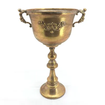 Cm-coppa metallo h.66 oro