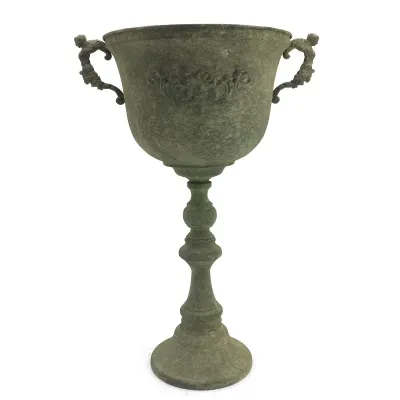 Cm-coppa metallo h.66 verde