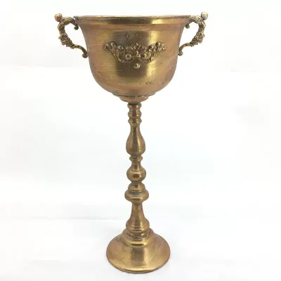 Cm-coppa metallo h.86 oro