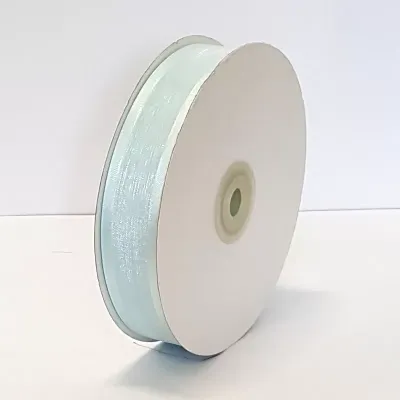 Nastro organza brd. mm.40 m.50 azzurro