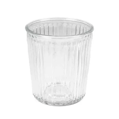 Vaso vetro d.13 trasparente