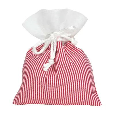 Sacchettino tessuto 09x12 rosso (pz.10)
