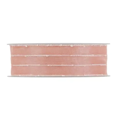 Nastro nodini mm.25 m.15 rosa ant.