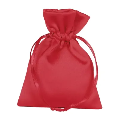 Sacchettino matt satin 09x12 rosso (pz.10)