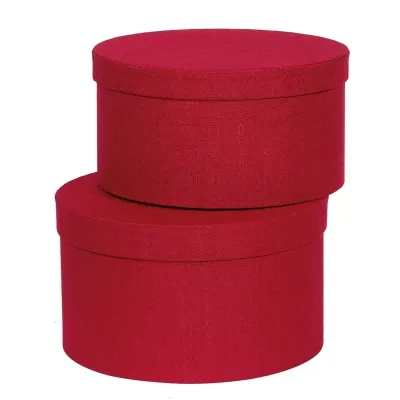 Scatola lyon d.27 rosso (set 2)