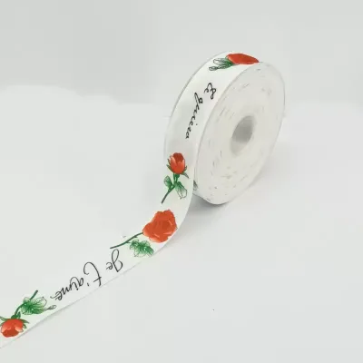 Nastro mm.25 m.15 roses matt 