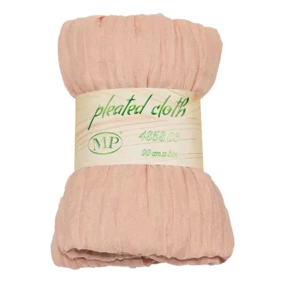 Pezzata 090x300 pleated cloth rosa
